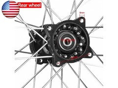 90/100 14″ Rear Wheel Tire and Rim Inner Tube with 15mm Bearing Assembly Fit