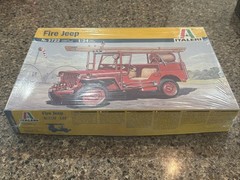 ITALERI 1:24 SCALE FIRE TRUCK FACTORY SEALED INSIDE KIT! CIRCA 2007! VMCP!