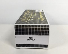 New 1963 Chevy Impala Promo Model REPLICA BOX ONLY..NO CAR Black