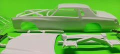 1975 Monte Carlo 1/25 Body Hood Glass Bumpers NASCAR Donor Kit Mt Dew