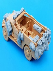 1/35 M3A1 Car Accessories Set (NO CAR ) Resin figure Model kits Miniature gk …
