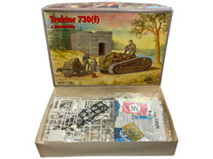 RPM 35064 Traktor 730(f) Z Przyczepka 1:35 Scale Model Kit Open Box Parts-Sealed