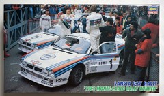 HASEGAWA #25031 1/24 Lancia 037 Rally 83 Monte-Carlo rally winner scale mode kit