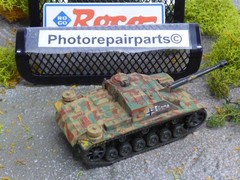 Roco Minitanks 1/87 Painted WWII German Sd Kfz 142 Stug Assault Gun Lot#9222B©