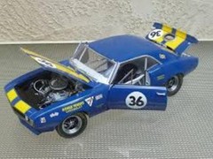 #36 Mark Donohue Sunoco Penske Camaro 1967-68-69 1/24th Scale Waterslide Decal