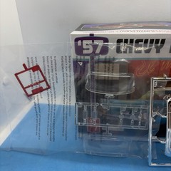 Stock 57 Chevy Bel Air HARD BODY W Metal Foil 4 Slot Car? 1:25 LBR Model Parts
