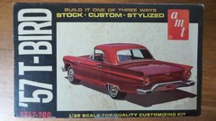 ’57 T-Bird AMT Trophy Series 1957 Ford Thunderbird Model Kit