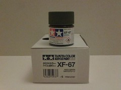 Tamiya Acrylic Paint.XF-67 NATO Green. 10ml Mini.