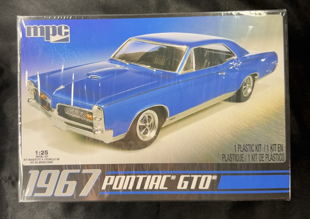 MPC 1967 Pontiac GTO – Plastic Model Car Kit – 1/25 Scale – #710 ~ BRAND NEW