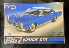 MPC 1967 Pontiac GTO – Plastic Model Car Kit – 1/25 Scale – #710 ~ BRAND NEW