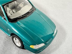 1/24 Scale 1994 Ford Mustang GT Model Car Kit GREEN Nicely Built 1/25 SN95 Fox