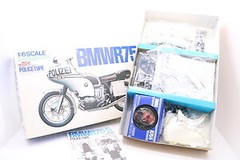 Rare kit Big size Tamiya 1/6 BMW R75/5 police type High quality real kit JP A001
