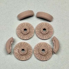 #6 Drilled Disc Brakes Set 1/24 1/25