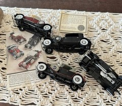 Signatures Scale Model Vintage Luxury Car Set – 1:32 Scale Models – Set Of 4