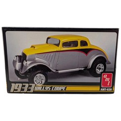 Willys Coupe 1933 1:25 Unassembled AMT Model CAR Kit Skill 2 SEALED BOX NEW GIFT