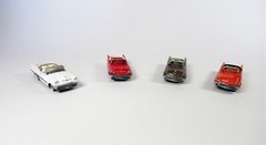 SMC-842 1957 Desoto Adventurer Convertible 1/87th-HO Scale Clear Resin Kit