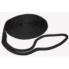 3/8 In. X 25 Ft. Double Braid Nylon Dock Line, Blue