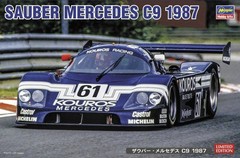 Hasegawa 20753 1/24 Group C Car Model Kit Kouros Sauber Mercedes Benz C9 WSPC’87