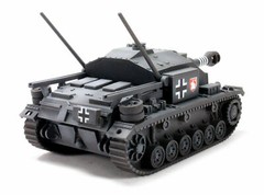 AFV Club WQT-004 Q Tank Series – WWII German Sturmgeschutz III Ausf.F – USA Ship
