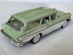 1958 Chevrolet Nomad GM Dealership Promotional Model Car SEA FOAM GREEN/WHITE