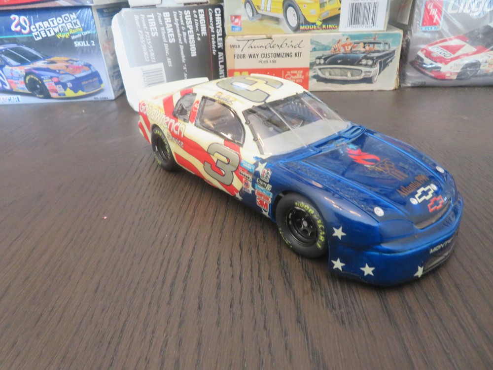 Revell 3 Dale Earnhardt 1996 Atlanta Olympics Chevy Monte Carlo Built Clean 1/24