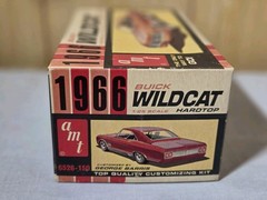 RARE ORG 1/25 AMT 1966 BUICK WILDCAT HARDTOP CUSTOMIZING KIT #6526-150 MIB 60s