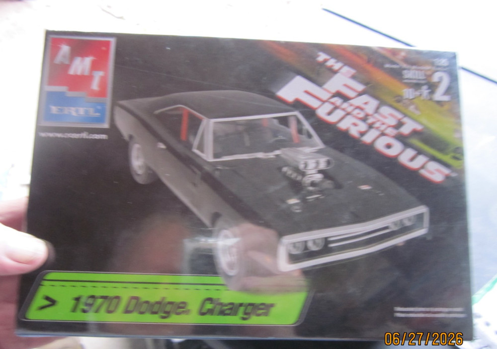 AMT/Ertl Fast and the Furious 1970 Dodge Charger Vintage 1:25 factory sealed