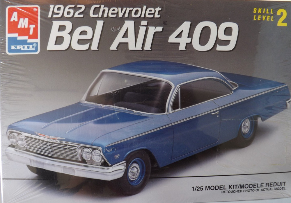 1/25 AMT / ERTL 1962 Chevrolet Bel Air 409 #8716 OOP/HTF/RARE