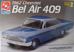 1/25 AMT / ERTL 1962 Chevrolet Bel Air 409 #8716 OOP/HTF/RARE