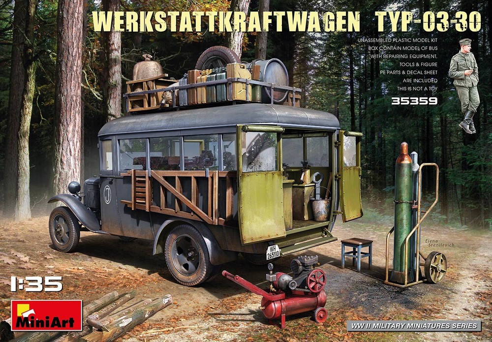 MiniArt 1/35 German Werkstattkraftwagen Typ-03-30 35359