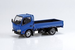 Aoshima 1/32 Scale Model Car Snap Kit 23-WE Hino Dutro Truck Blue Painted