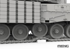 MENG TS-058 1/35 German Main Battle Tank Leopard 2A4(Ukraine) Assembly Model Kit