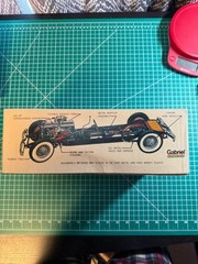 Vintage Hubley SJ Duesenberg Town Car 1:18 Scale Metal Model Hobby Kit 4868-1000