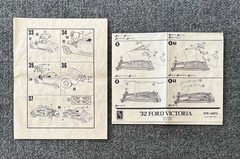 VTG Model Car Kit Instructions Directions Lot (25+) Monogram AMT Ertl Jo-Han