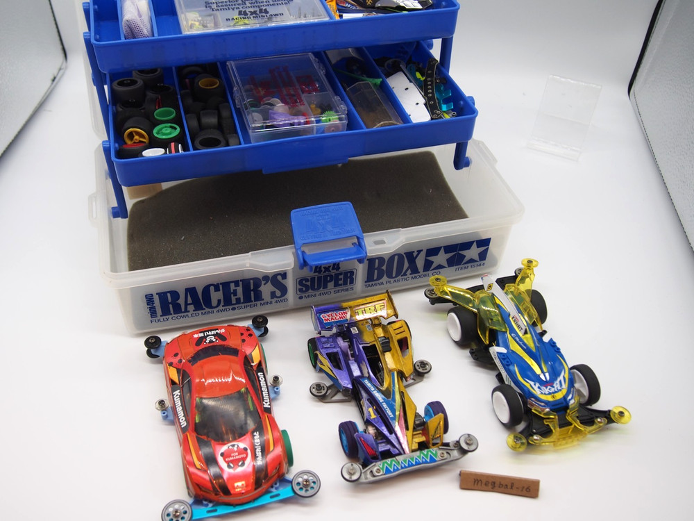 Tamiya Mini 4WD & Parts Set Vintage From Japan