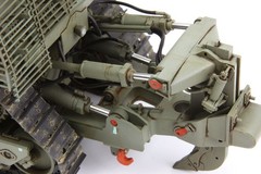 Meng 1/35 D9R ARMORED BULLDOZER W/ SLAT ARMOR Plastic Model Kit