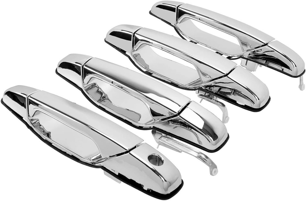Exterior Door Handle Chrome for 2007-2014 Chevy Silverado Suburban Tahoe Avalanc