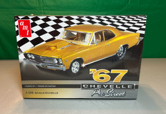 AMT 1967 Chevelle Pro Street Car Plastic Model Kit 1/25 Scale Sealed