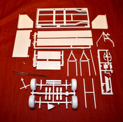 AMT Race Car Hauler Trailer 1/25