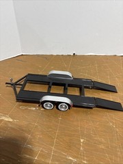 Testors ” Metal ” Car Duel wheel Trailer Model 1:24 -1-2/5 Scale