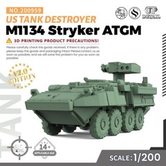 SSMODEL SS200959 1/200 Military Model Kit US M1134 Stryker ATGM Tank Destroyer