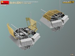 MiniArt 1/35 German Sd.Kfz. 234/1 Early Model Interior Kit #35410
