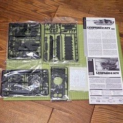 Tamiya TA32607 1/48 German Main Battle Tank Leopard 2 A7V Assemble Model Kit