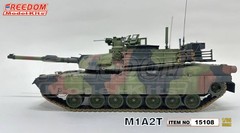 FREEDOM F15108 1/35 M1A2T ABRAMS Main Battle Tank Assembly Model Kit