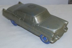 BANTHRICO 1954 CADILLAC METAL PROMO CAR MODEL 1:25 BANK