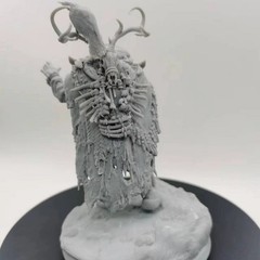 1/24 Resin Figure Model Kit Big Man Unassembled, Unpainted Model Kit.
