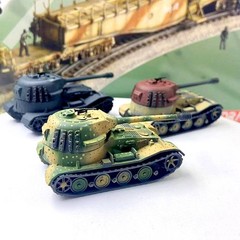 Tank World 1/100 German VK7201 Ultra Heavy Tank Finished Model