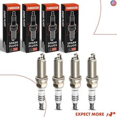 A-Premium Double Iridium Spark Plugs Compatible with Subaru Impreza 2017-2020,