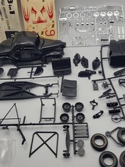 Vintage AMT Ford 1940 Ford Deluxe Coupe 3 in 1 customizing kit UNBUILT IN BOX
