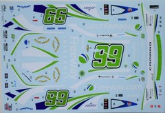 NASCAR DECAL #99 FREEWAY.COM ATLANTA WINNER 2024 CAMARO DANIEL SUAREZ 1/24